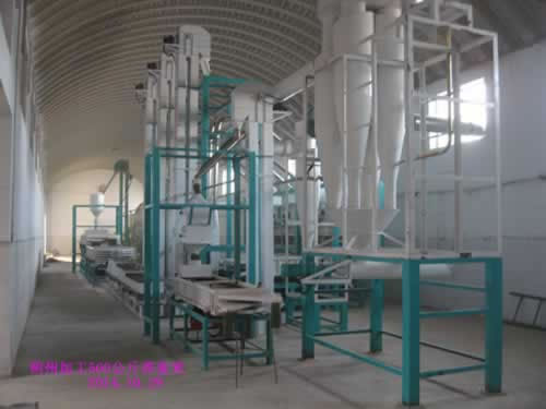 Завод по переработке гречихи (Технологическая линия)